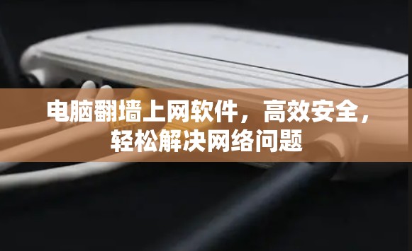 电脑翻墙上网软件，高效安全，轻松解决网络问题