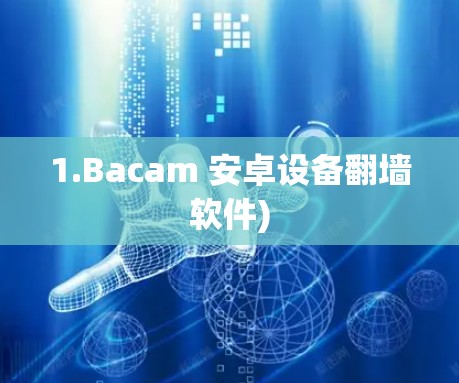 1.Bacam 安卓设备翻墙软件)