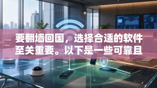 要翻墙回国，选择合适的软件至关重要。以下是一些可靠且安全的解决方案