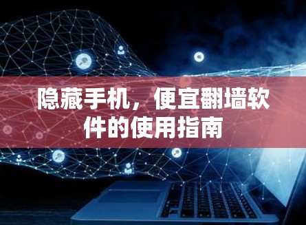 隐藏手机，便宜翻墙软件的使用指南