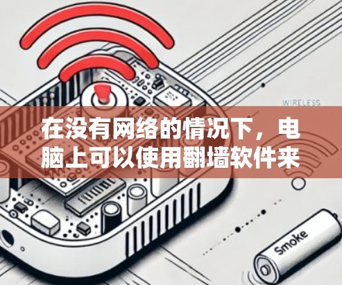 在没有网络的情况下，电脑上可以使用翻墙软件来访问互联网。以下是一些常见的翻墙软件及其使用方法