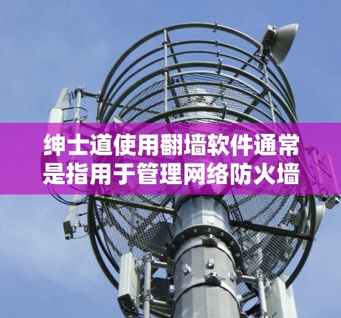 绅士道使用<strong>翻墙</strong>软件通常是指用于管理网络防火墙或VPN的工具。以下是几种常见的<strong>翻墙</strong>软件推荐