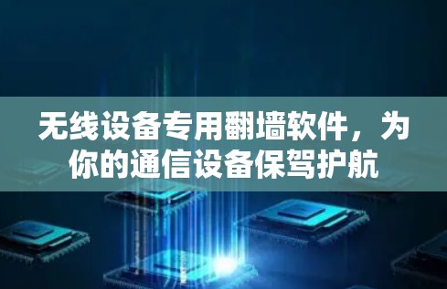 无线设备专用<strong>翻墙</strong>软件，为你的通信设备保驾护航