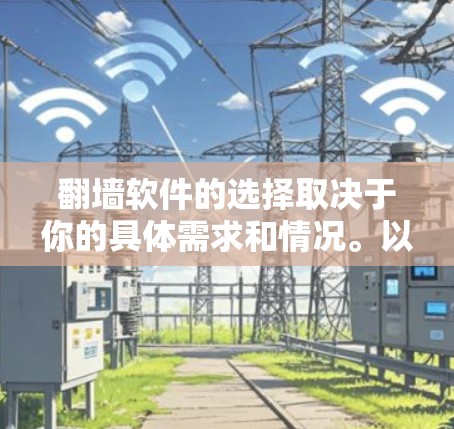 <strong>翻墙</strong>软件的选择取决于你的具体需求和情况。以下是几种常见的<strong>翻墙</strong>软件推荐，涵盖不同的需求
