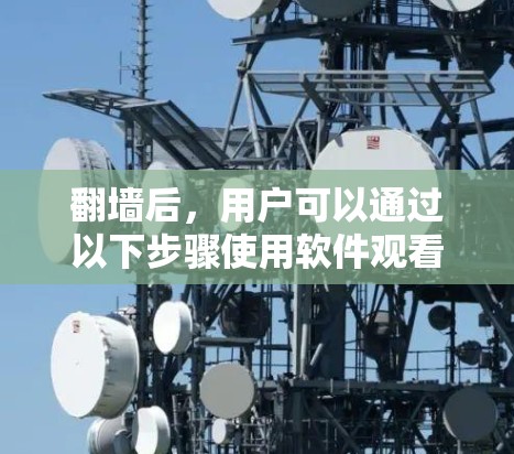 <strong>翻墙</strong>后，用户可以通过以下步骤使用软件观看电影和电视剧