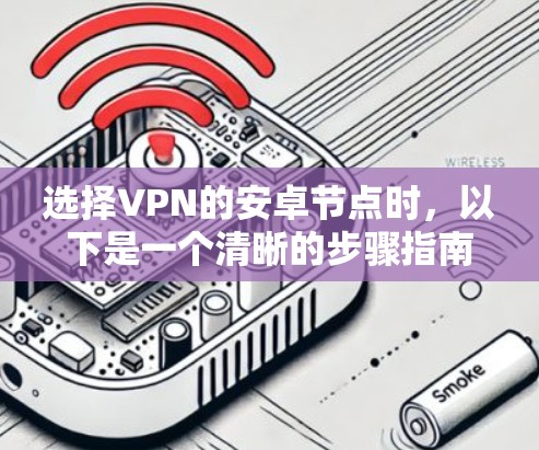 选择VPN的安卓节点时，以下是一个清晰的步骤指南