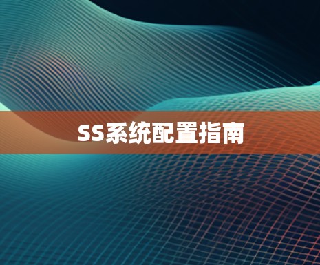 SS系统配置指南