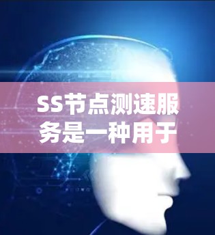 SS节点测速服务是一种用于检测和监控网络中节点之间的数据流量和传输速度的服务,广泛应用于企业网络监控、云环境管理以及设备管理等领域。以下是对该服务的详细介绍 SS节点测速服务是一种用于检测和监控网络中节点之间的数据流量和传输速度的服务,广泛应用于企业网络监控、云环境管理以及设备管理等领域。以下是对该服务的详细介绍