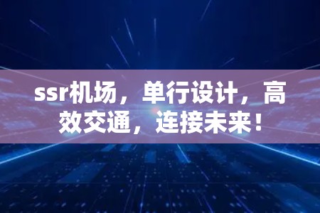 ssr<strong>机场</strong>，单行设计，高效交通，连接未来！