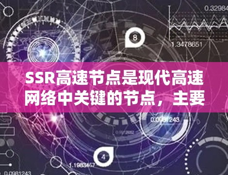 SSR高速节点是现代高速网络中关键的节点,主要负责处理数据流量,保证数据传输的高效性和可靠性。以下是对SSR高速节点的详细分析和总结 SSR高速节点是现代高速网络中关键的节点,主要负责处理数据流量,保证数据传输的高效性和可靠性。以下是对SSR高速节点的详细分析和总结