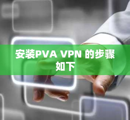 安装PVA VPN 的步骤如下