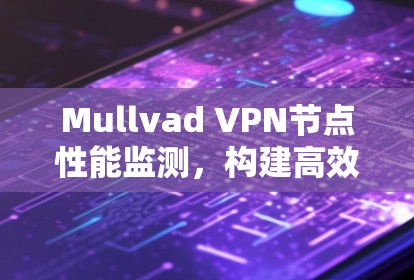 Mullvad VPN节点性能监测,构建高效VPN的必备指南 Mullvad VPN节点性能监测,构建高效VPN的必备指南