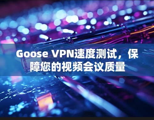 Goose VPN速度测试，保障您的视频会议质量