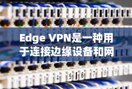Edge VPN是一种用于连接边缘设备和网络的VPN，适合移动设备的使用。以下是逐步的指南，帮助您学习和使用Edge VPN